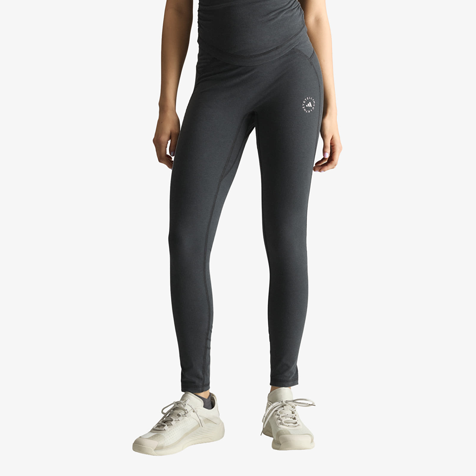 Legíny adidas by Stella McCartney Studio Cotton Leggings Black