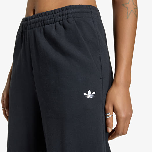 adidas Essentials Wide Leg French Terry Pants Black | Footshop