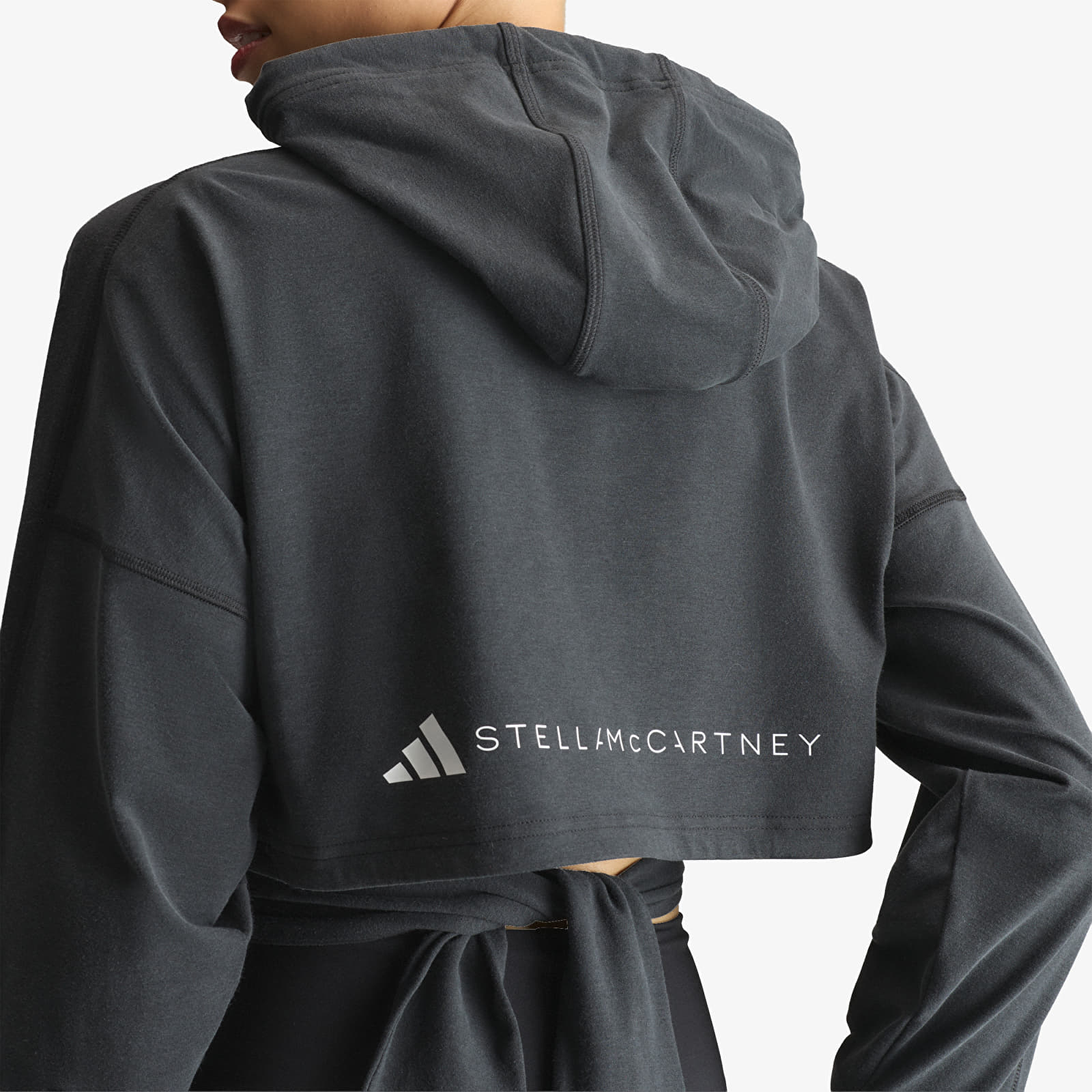Hoodies and sweatshirts  adidas x Stella McCartney Wrap Hoodie Black