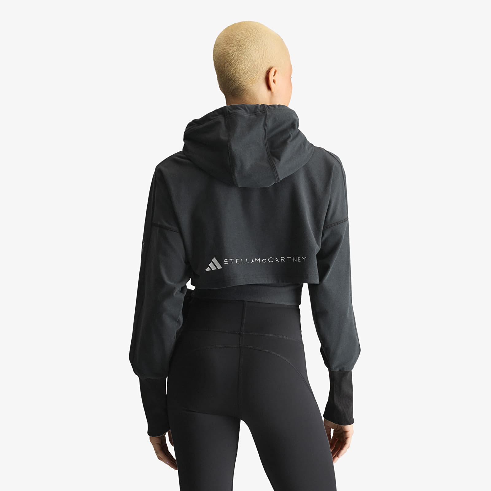 Hoodies and sweatshirts  adidas x Stella McCartney Wrap Hoodie Black