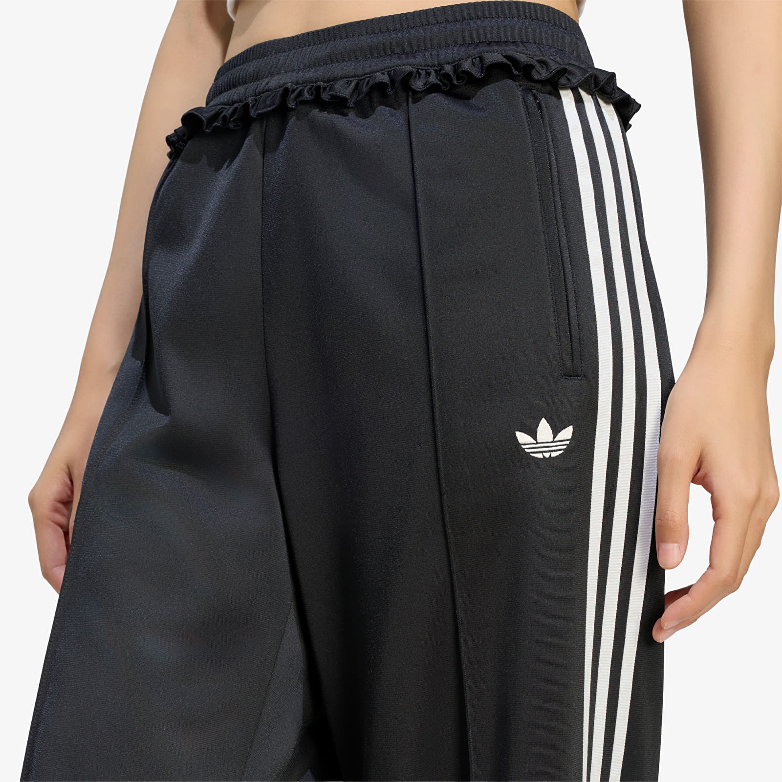 Jogger Pants adidas Pleated Firebird Track Pants Black