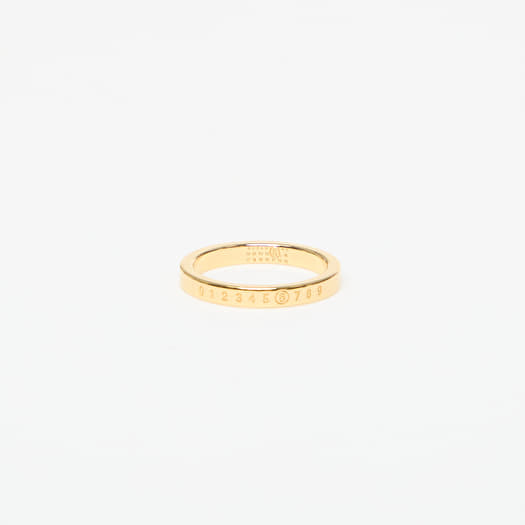 MM6 Ring Yellow Gold Polished