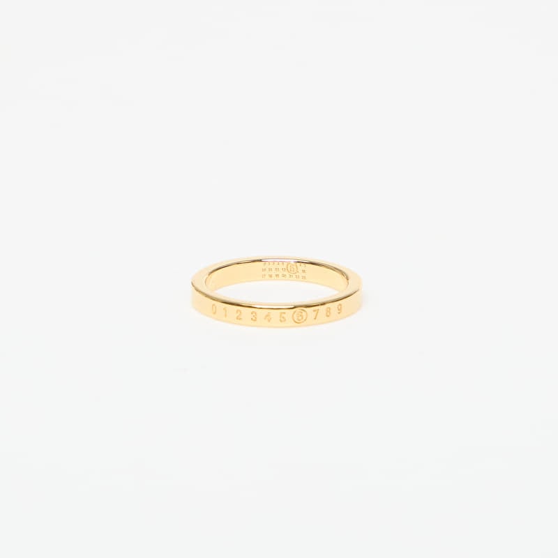 MM6 Ring Yellow Gold Polished