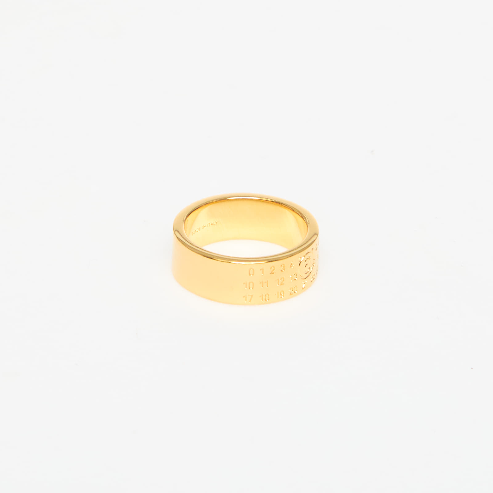 Rings MM6 Ring Yellow Gold Polished