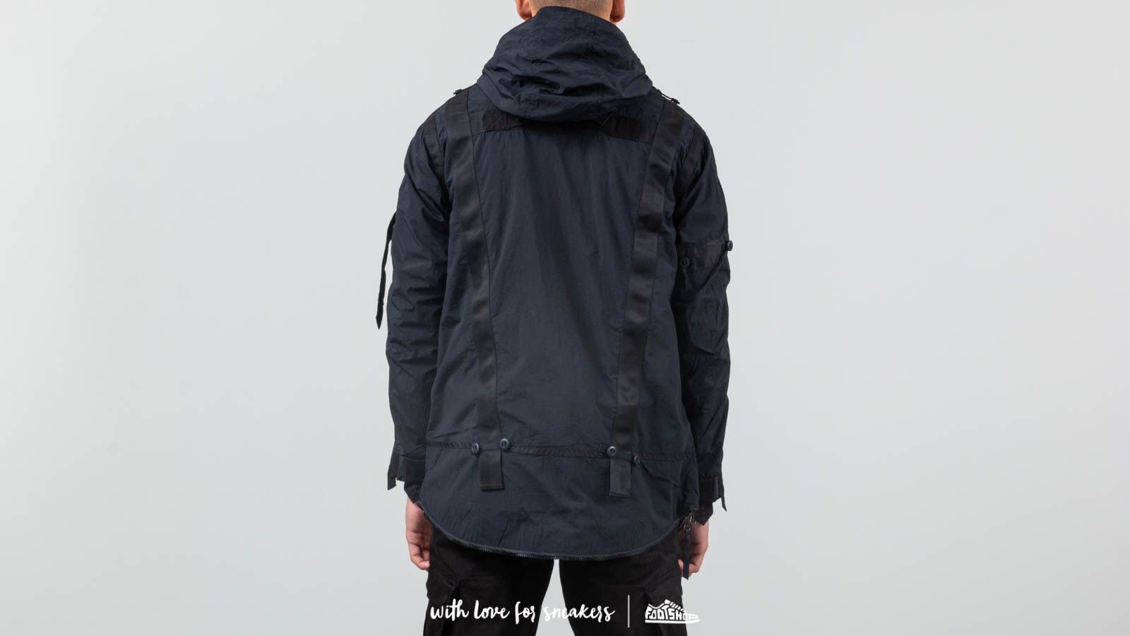 Jackets Maharishi Travel Backpack Jacket Black Footshop