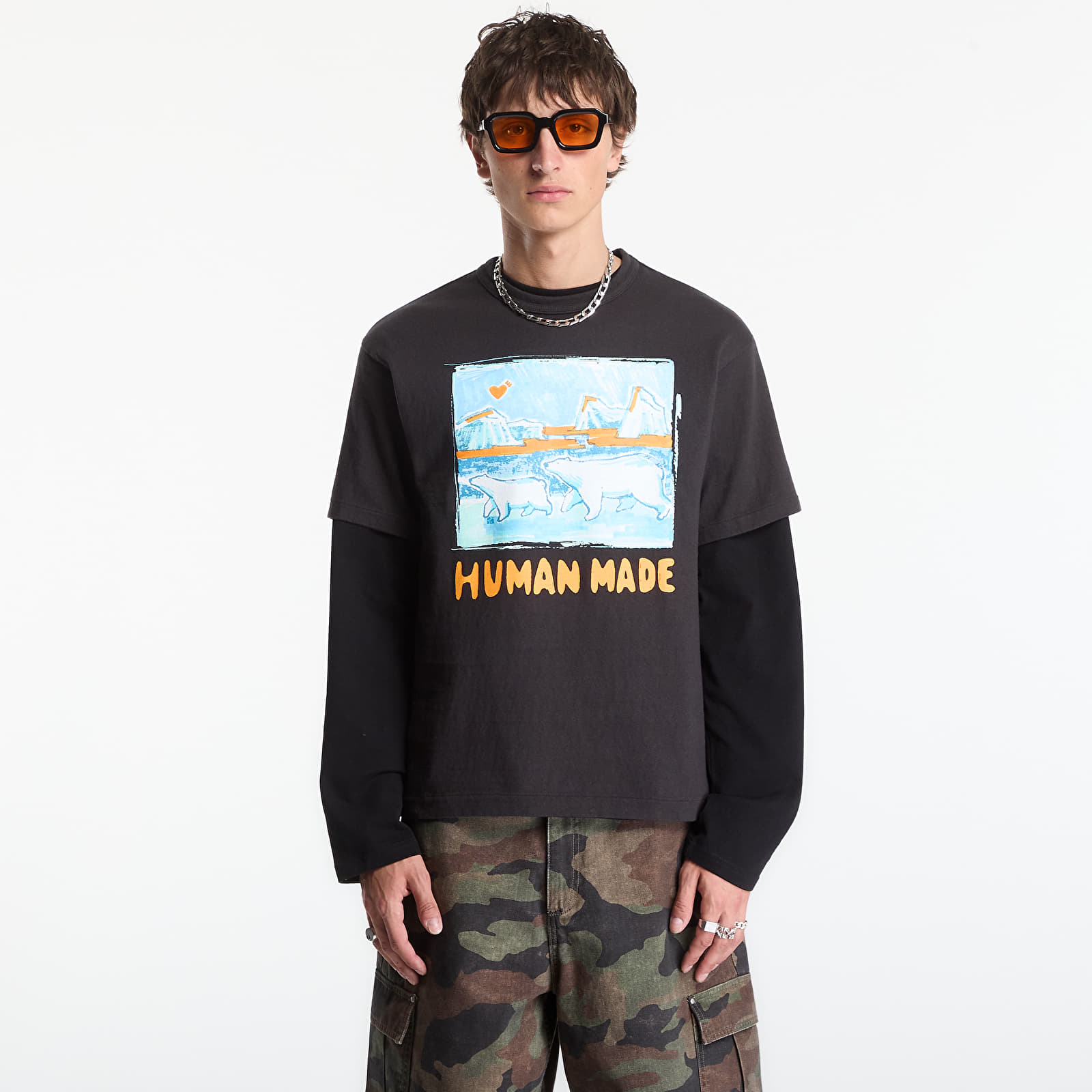 T-shirts HUMAN MADE Graphic T-Shirt UNISEX Black