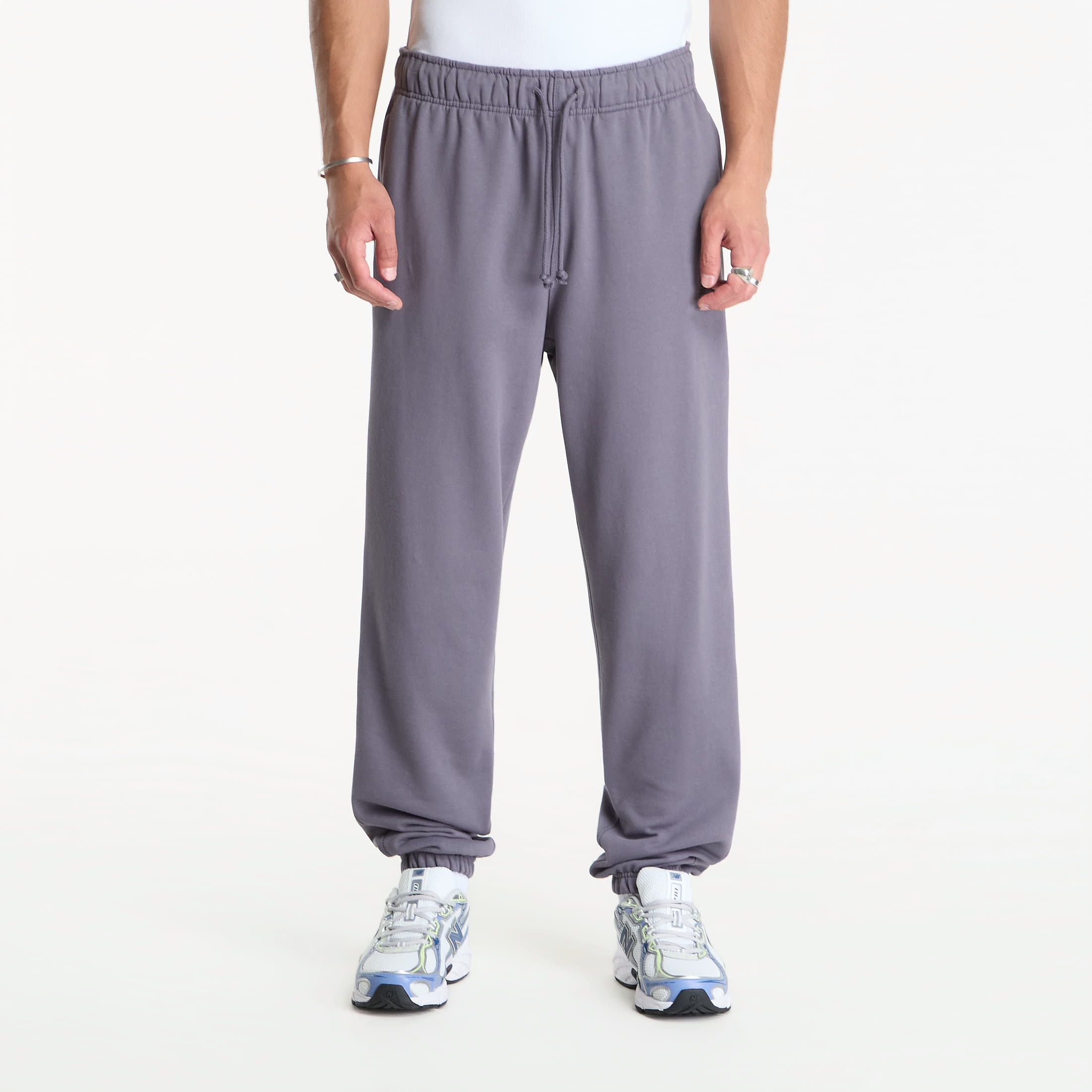 Потници New Balance Athletics French Terry Jogger Neptune Grey M