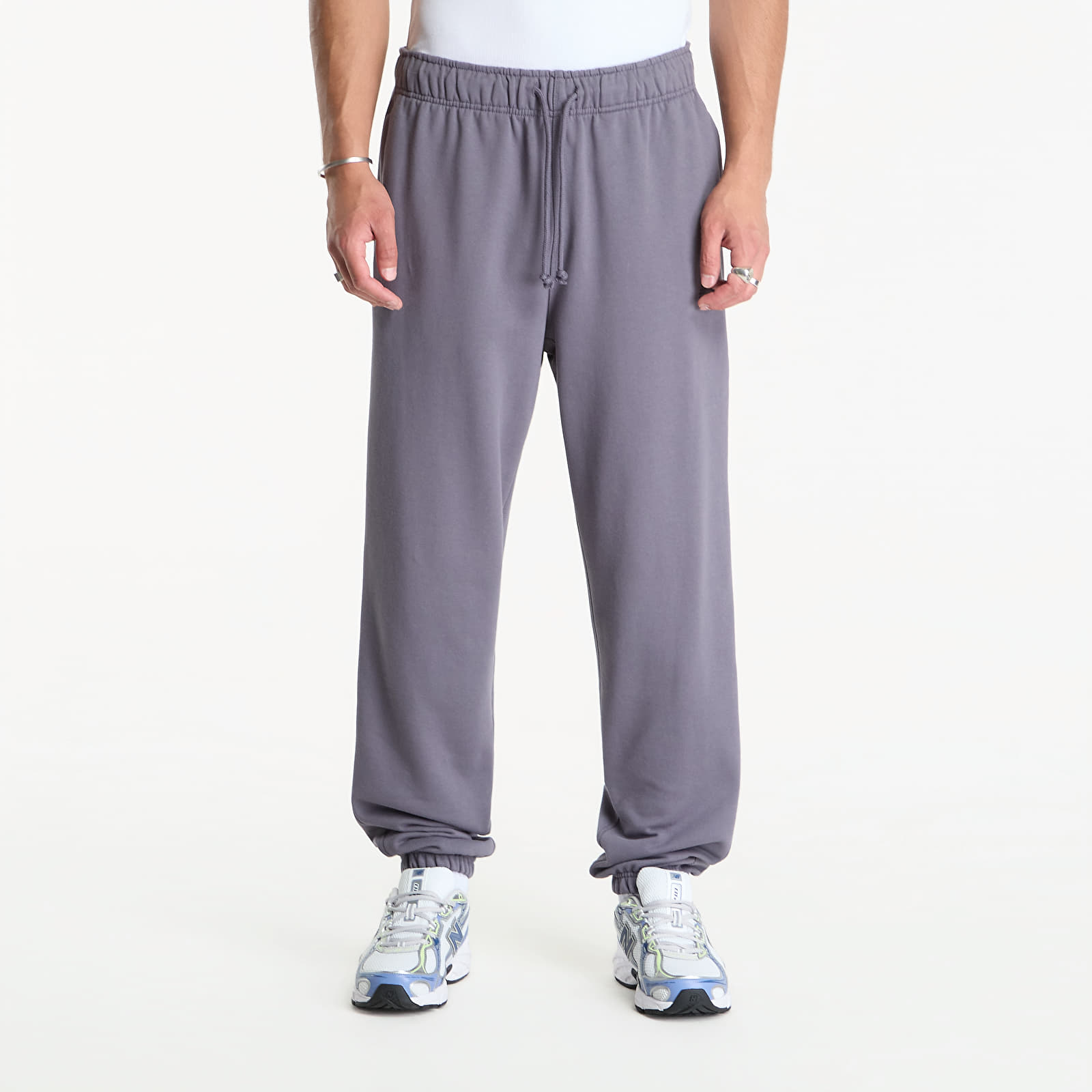Treninguri New Balance Athletics French Terry Jogger Neptune Grey
