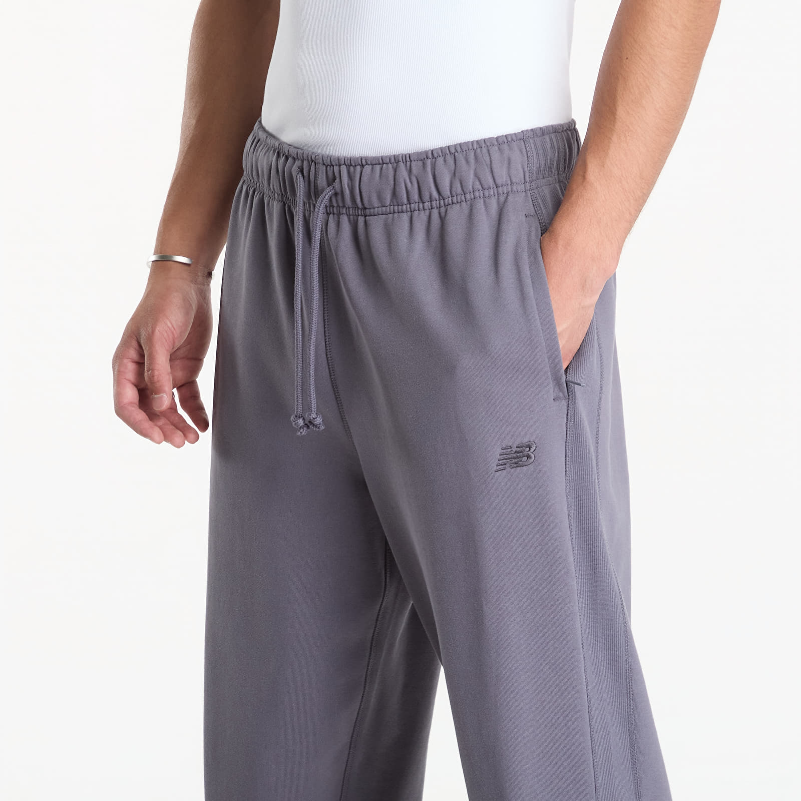Treninguri New Balance Athletics French Terry Jogger Neptune Grey