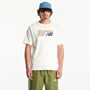 New Balance Athletics Premium Relaxed Chest Logo T-Shirt Angora