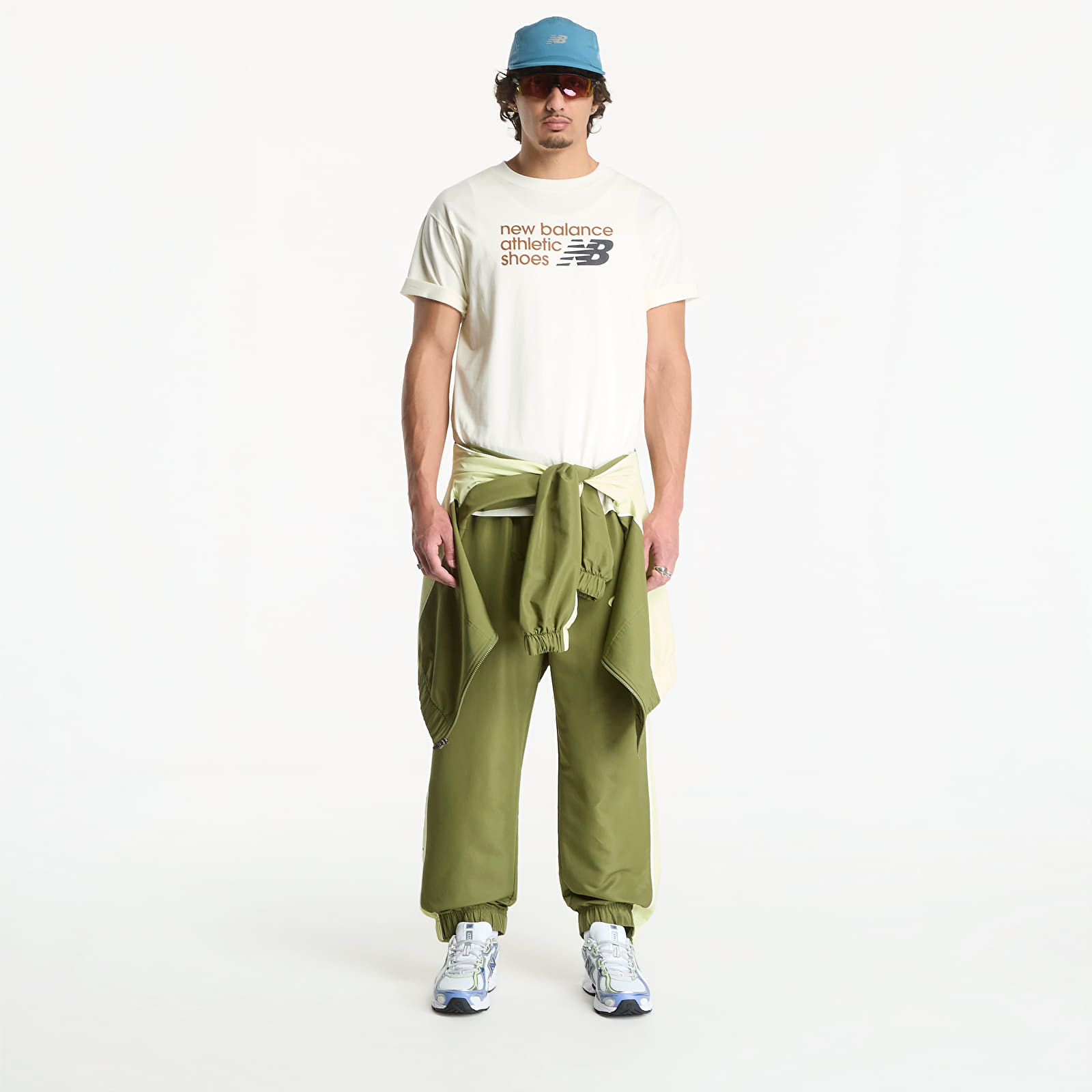 T-shirts New Balance Athletics Premium Relaxed Chest Logo T-Shirt Angora