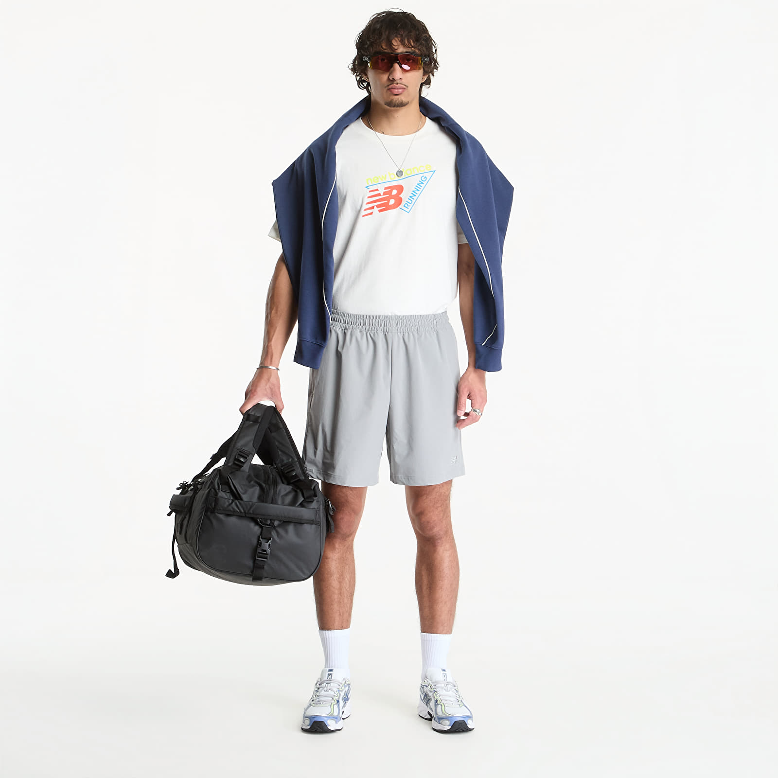 Tričká New Balance Classic Tri-Logo T-shirt Sea Salt