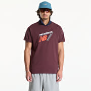 New Balance Classic Tri-Logo T-shirt Cherry Leather