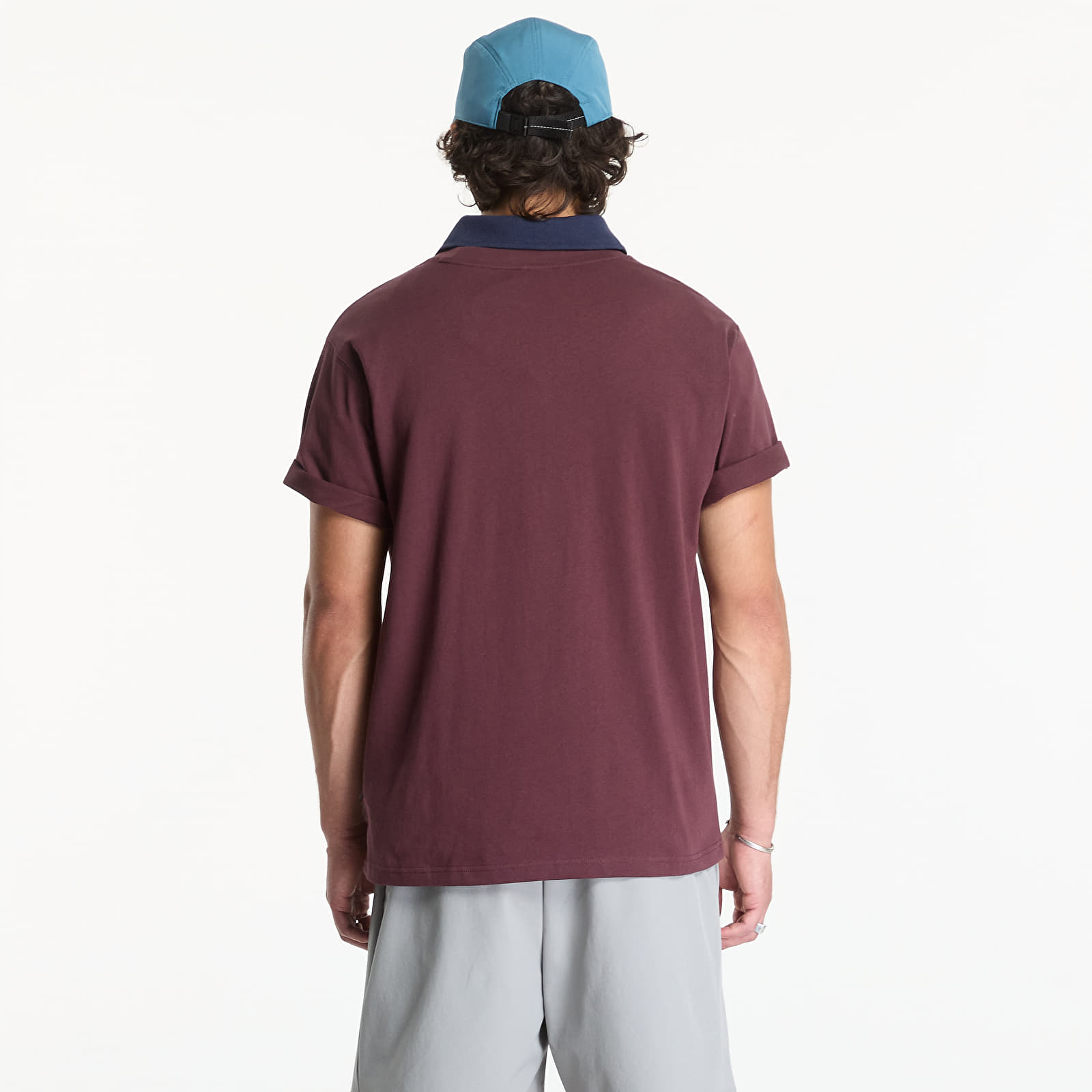 Tričká New Balance Classic Tri-Logo T-shirt Cherry Leather