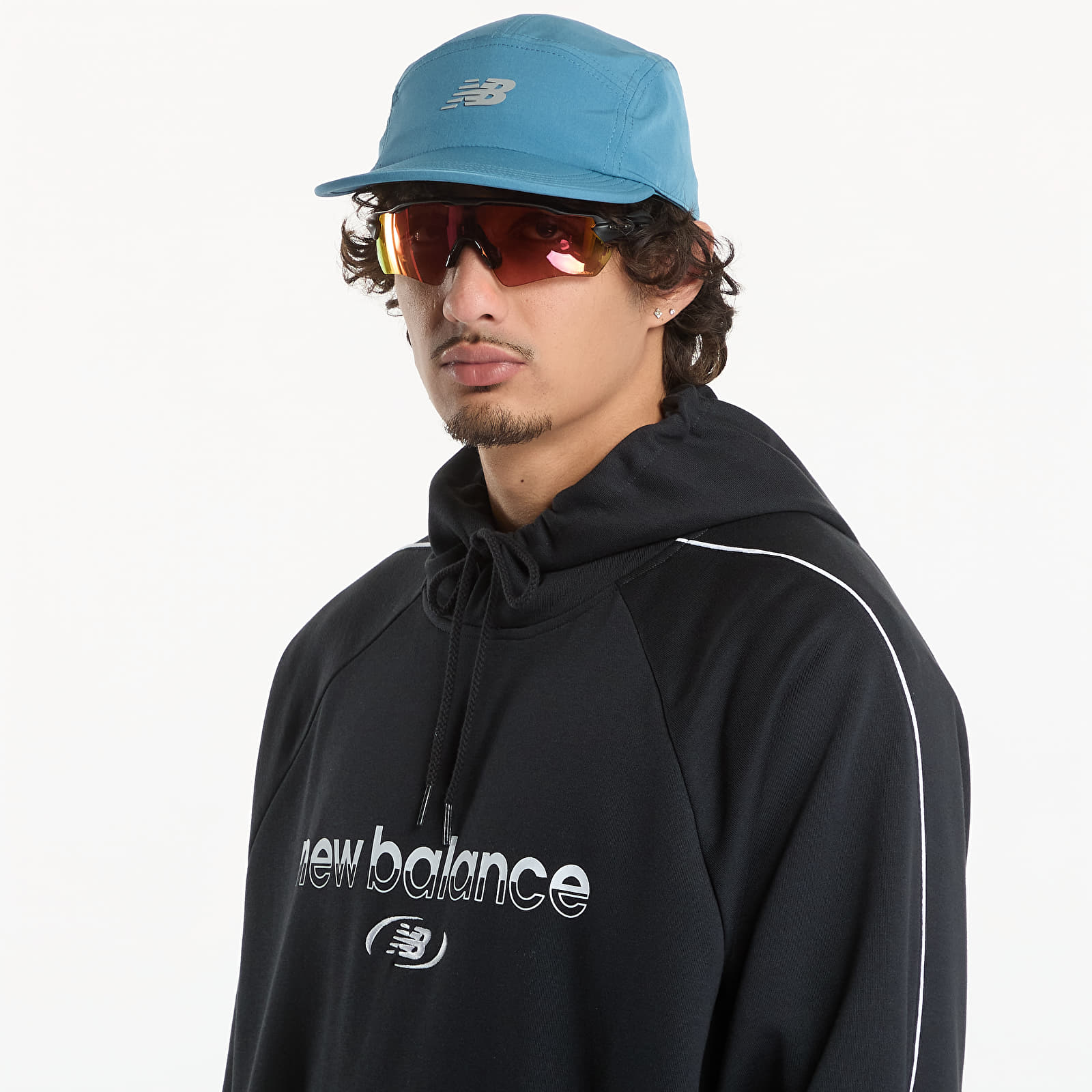 Hoodies and sweatshirts  New Balance Trackside French Terry Hoodie Black