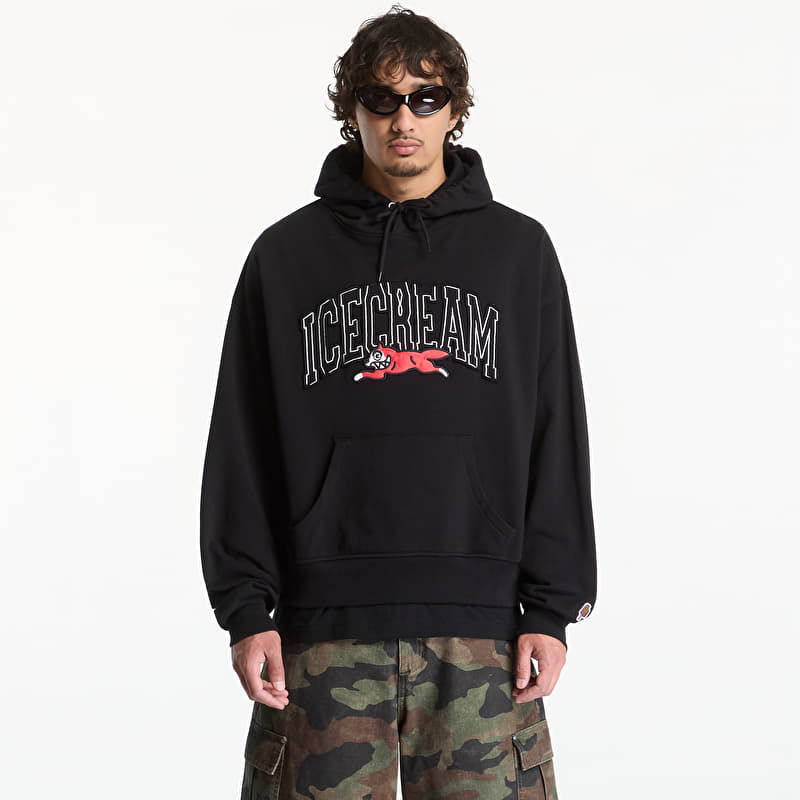 Світшот Billionaire Boys Club Icecream College Applique Running Dog Popover Hood Black