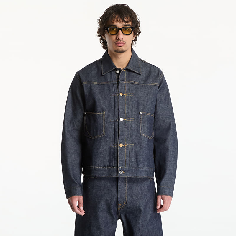 Giacca A.P.C. x Brain Dead Trucker Jacket Blue