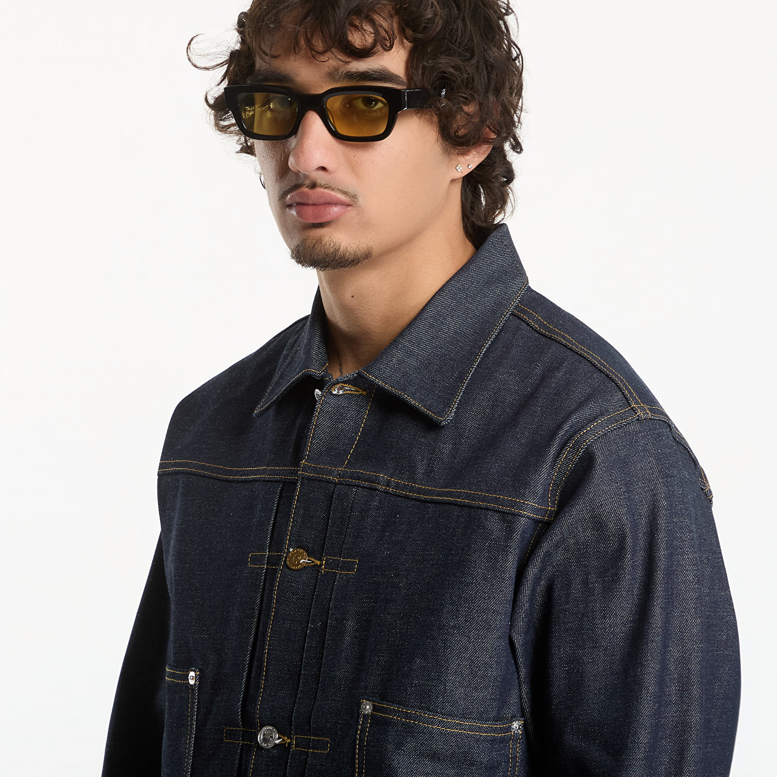 Jackets A.P.C. x Brain Dead Trucker Jacket UNISEX Blue