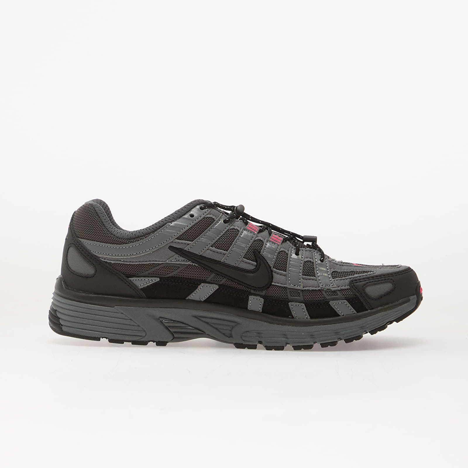 Herren Sneaker und Schuhe Nike P-6000 Medium Ash/ Black-Iron Grey-Hyper Pink