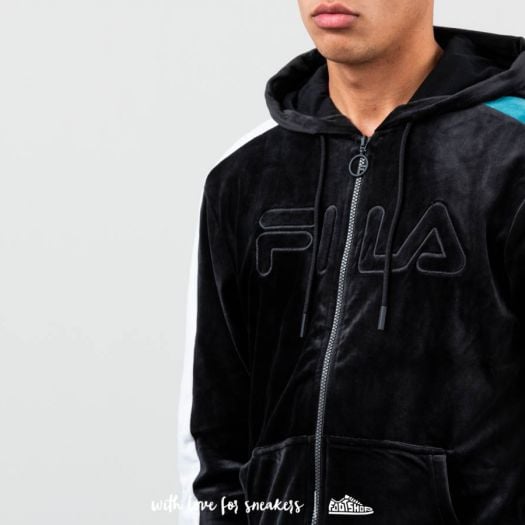 Hoodies and sweatshirts FILA King Zip Hoodie Black Footshop