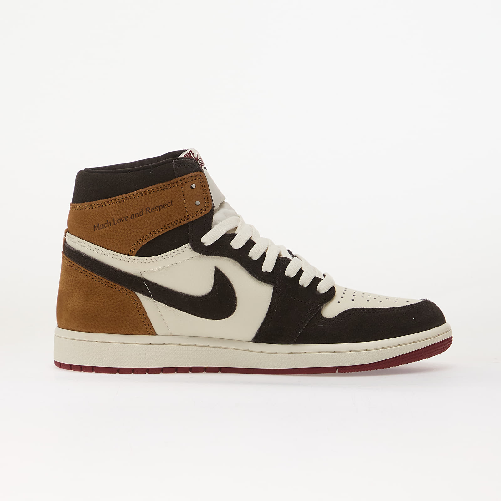 Men's shoes Air Jordan 1 Retro High OG "Love Letter" Shadow Brown/ Team Red-Lt British Tan