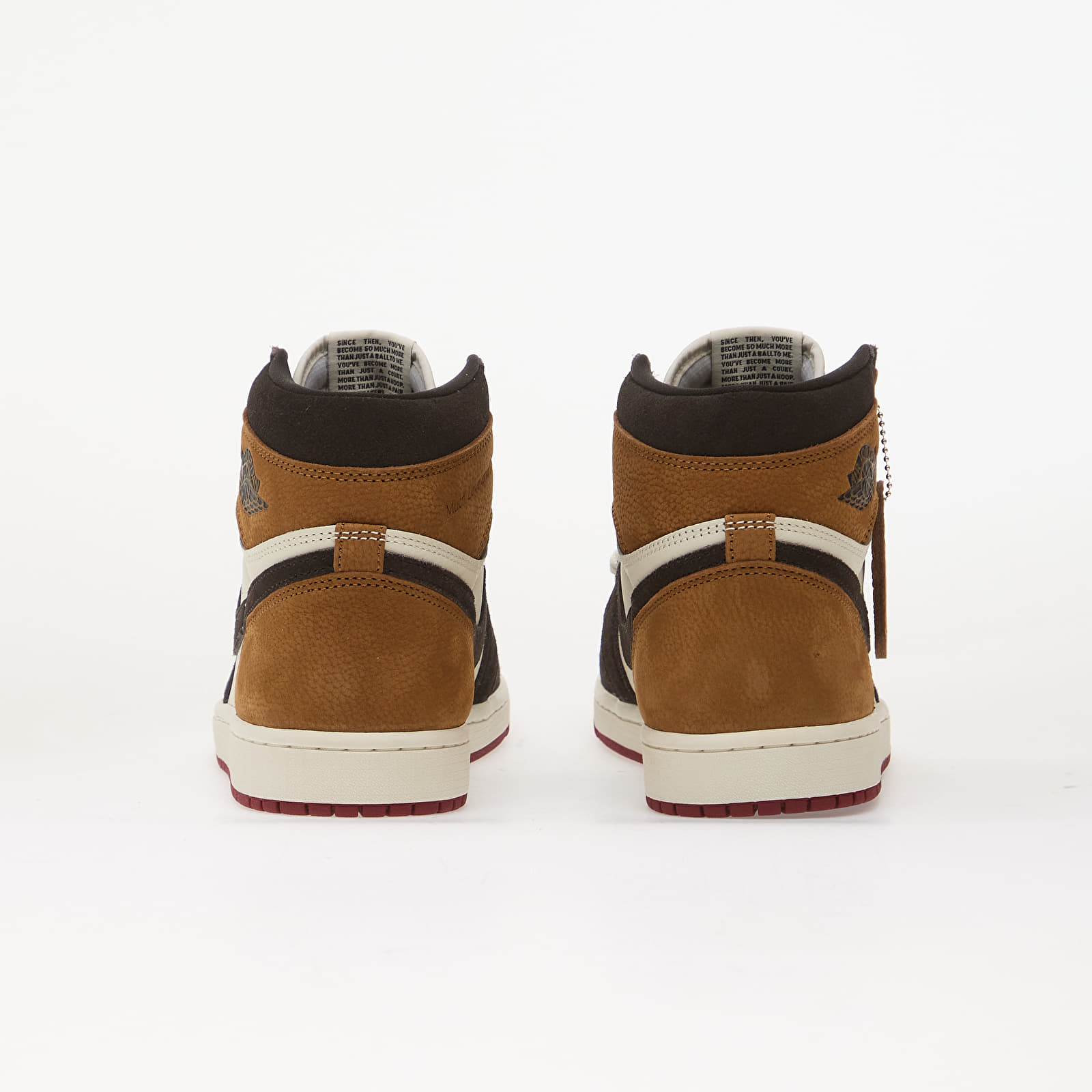 Men's shoes Air Jordan 1 Retro High OG "Love Letter" Shadow Brown/ Team Red-Lt British Tan