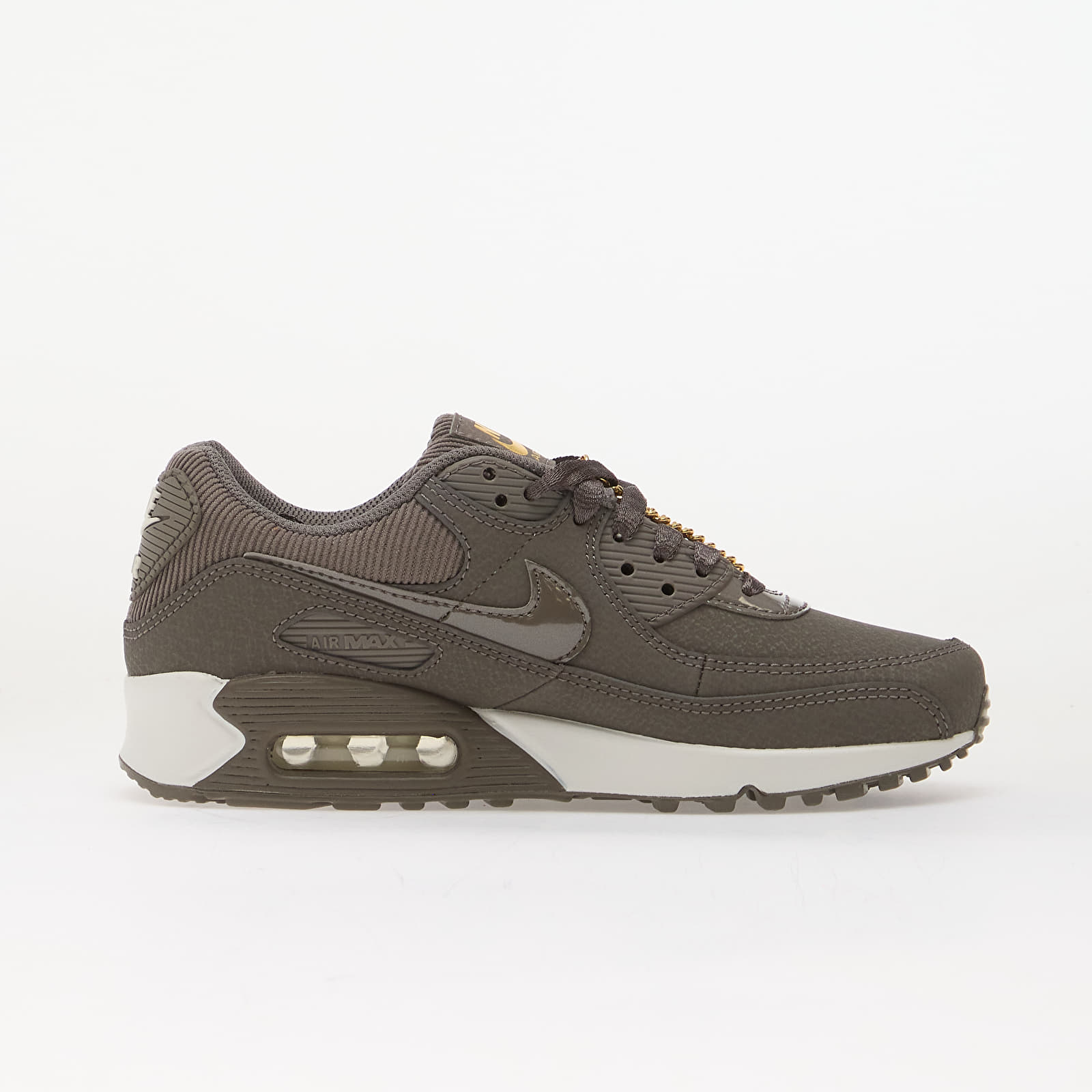 Women's shoes Nike Air Max 90 Cave Stone/ Cave Stone-Dark Beetroot