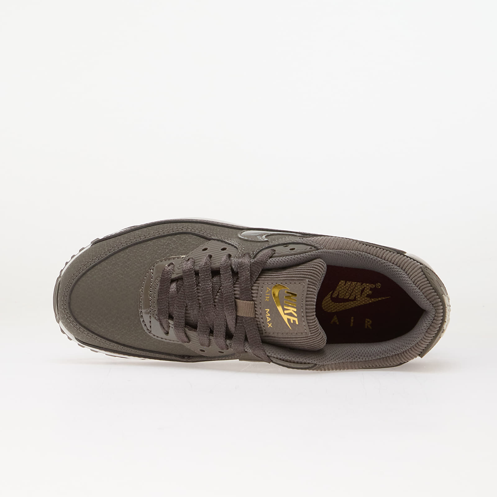 Women's shoes Nike Air Max 90 Cave Stone/ Cave Stone-Dark Beetroot