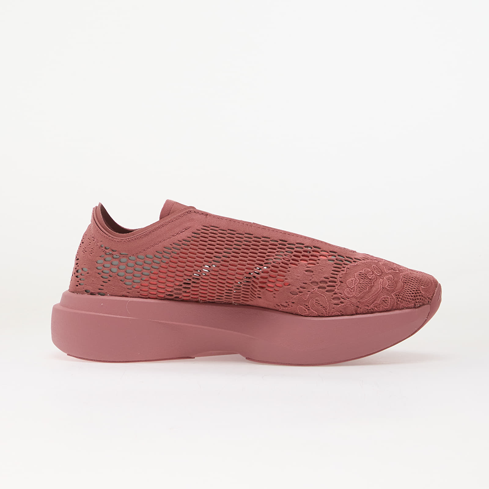 Women's shoes adidas by Stella McCartney ADIZERO EVO SL Preloved Crimson/ Solar Turbo/ Reflective Silver