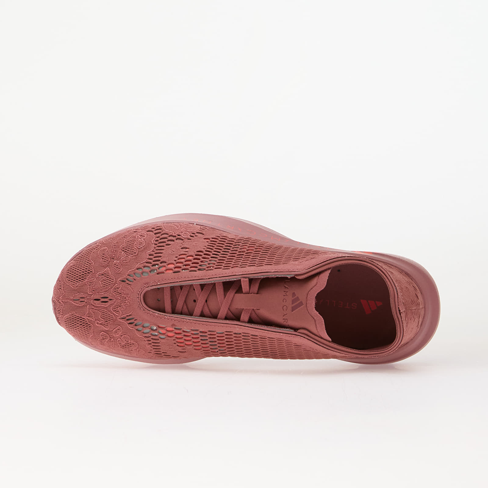Women's shoes adidas by Stella McCartney ADIZERO EVO SL Preloved Crimson/ Solar Turbo/ Reflective Silver