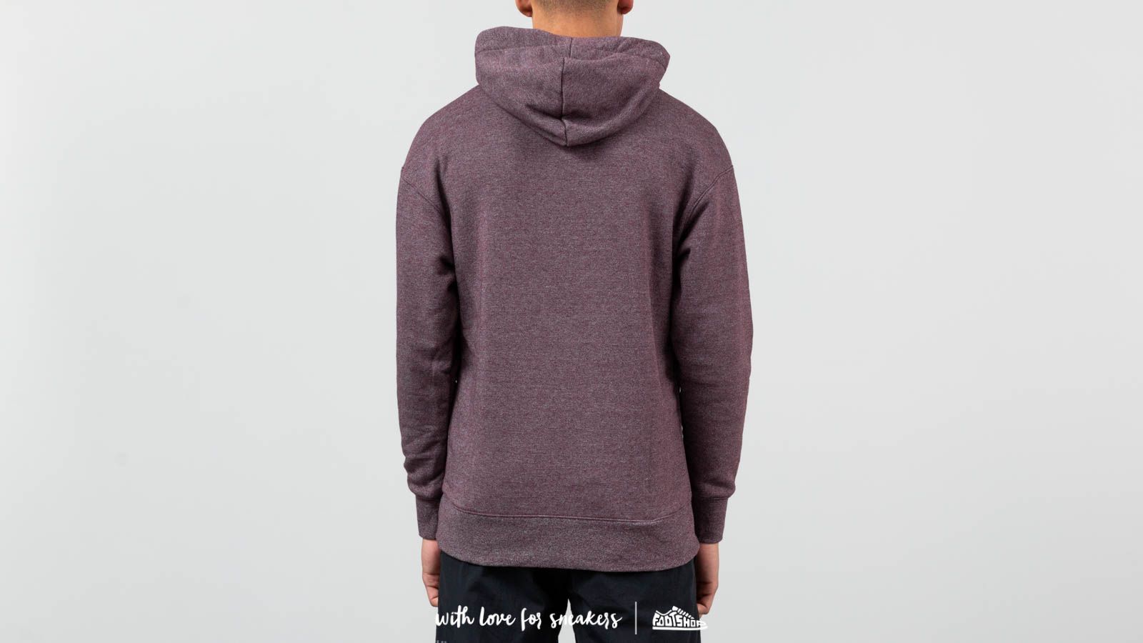 Bluzy Nike Sportswear Heritage Hoodie Burgundy Crush/ Sail