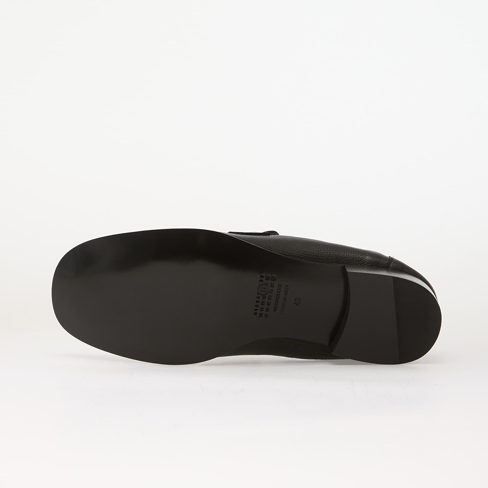 Chaussures et baskets homme MM6 Mocassin Black