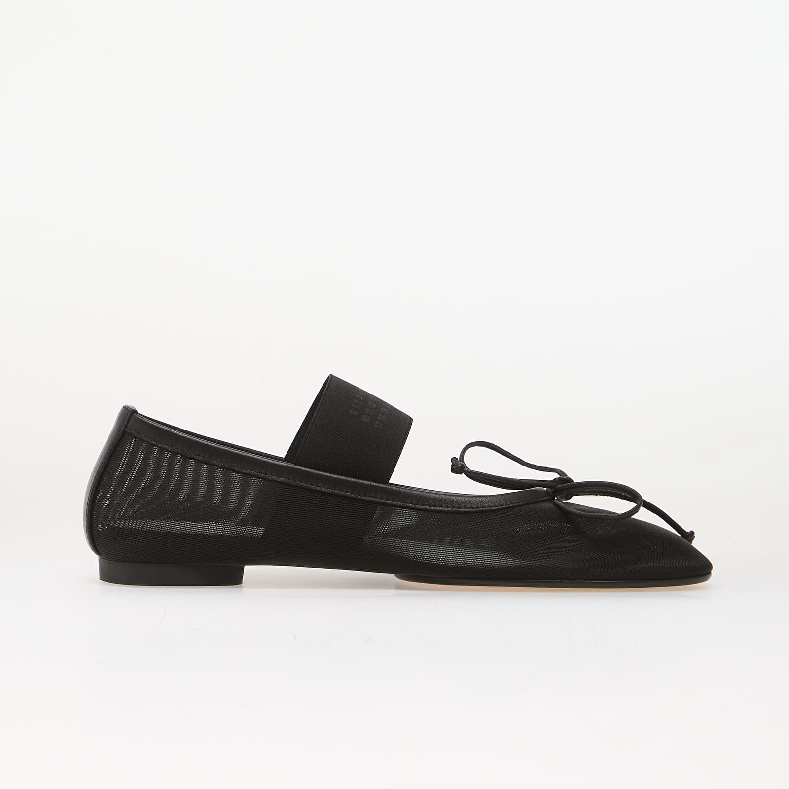 Sieviešu apavi MM6 Ballet Shoe Black