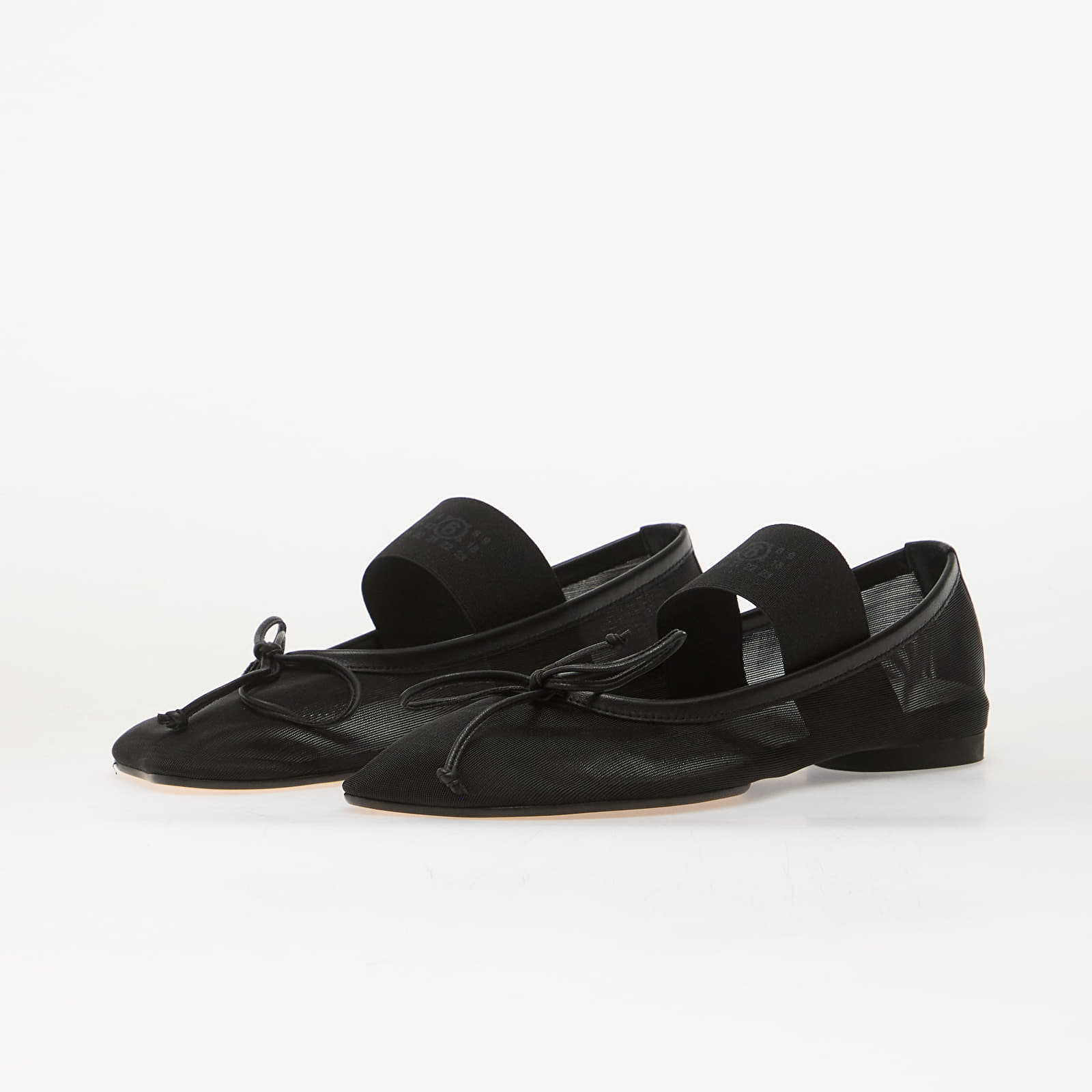 Sieviešu apavi MM6 Ballet Shoe Black
