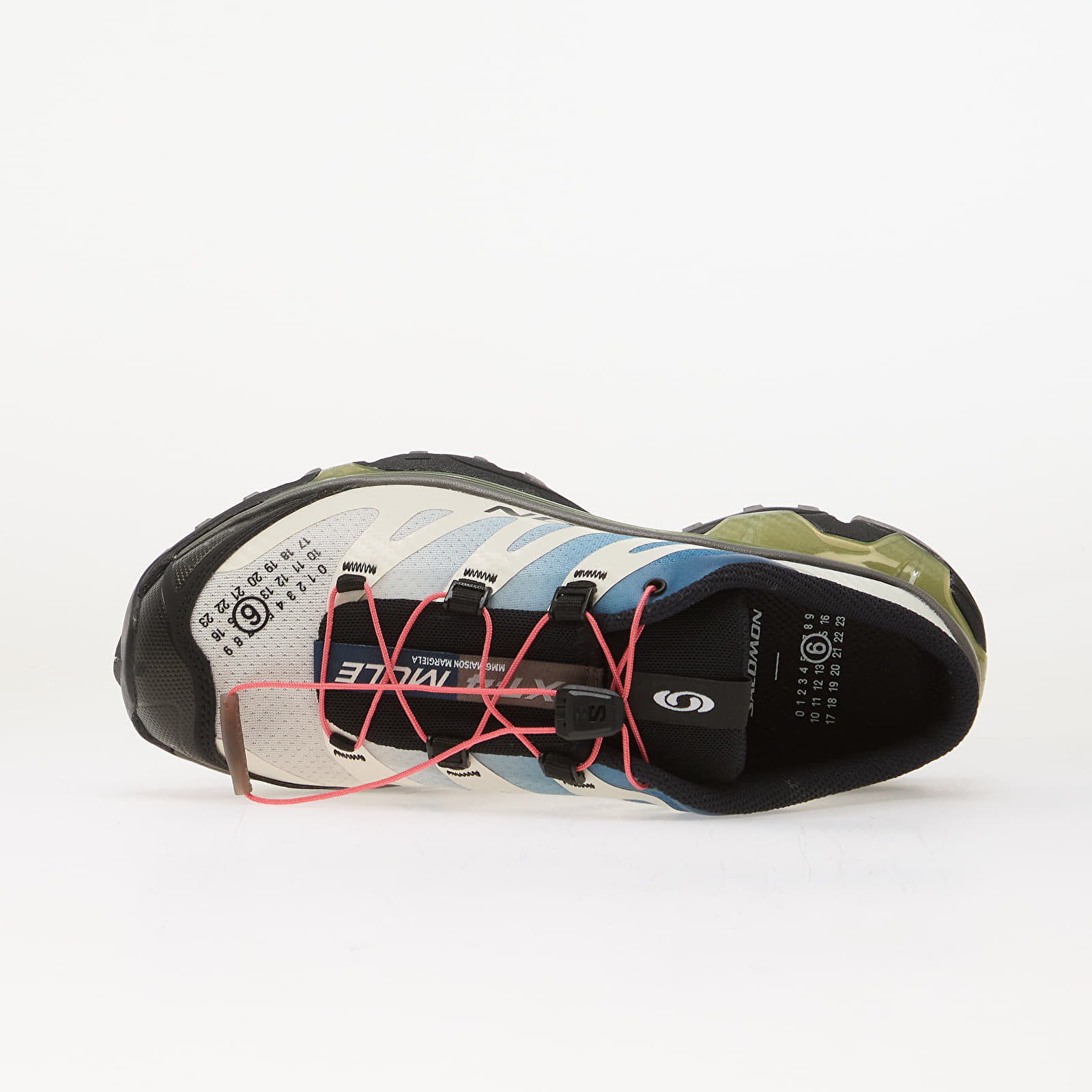 Scarpe uomo MM6 X Salomon XT-4 Mule Sneakers Vanilla Ice/ Gibraltar Sea/ Sweet Pea