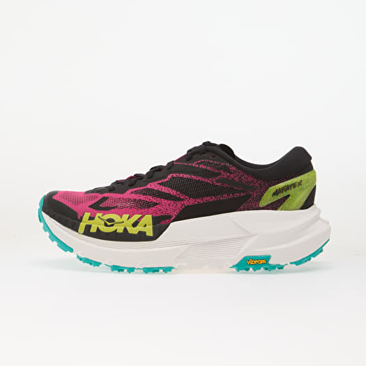 Hoka® W Mafate X Black/ Neon Dragonfruit