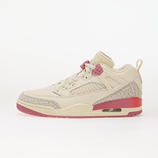 Jordan Spizike Low Pale Ivory/ Desert Berry-Track Red