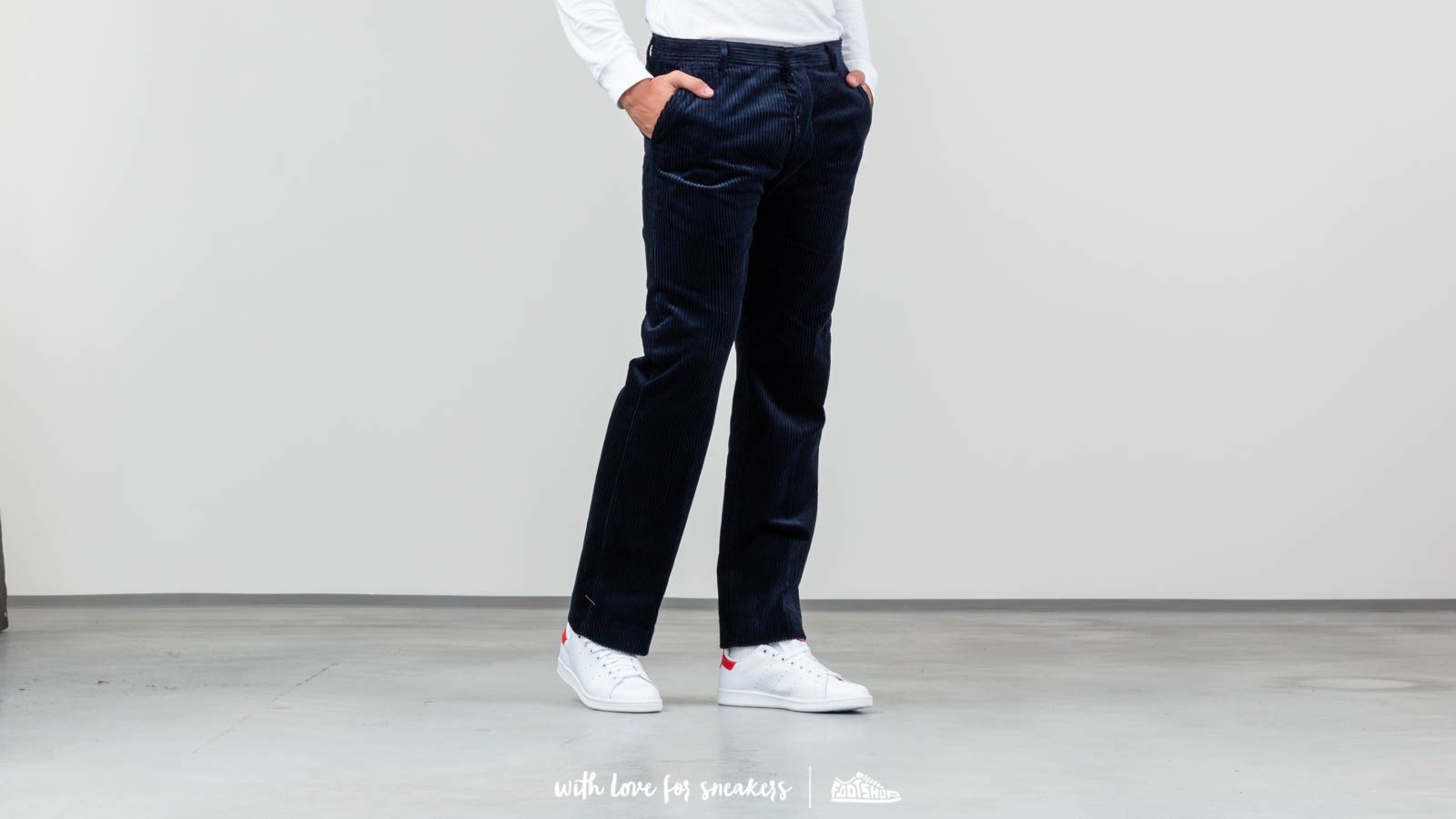 Hosen und Jeans Alexandre Mattiussi Straight Fit Pants Navy