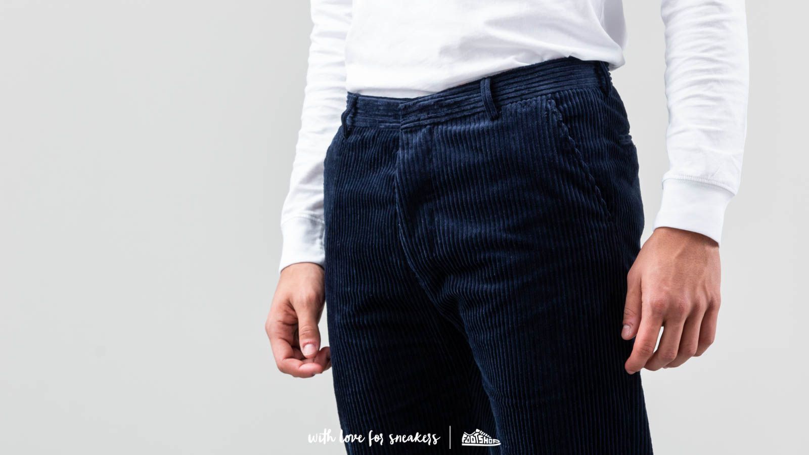 Hosen und Jeans Alexandre Mattiussi Straight Fit Pants Navy