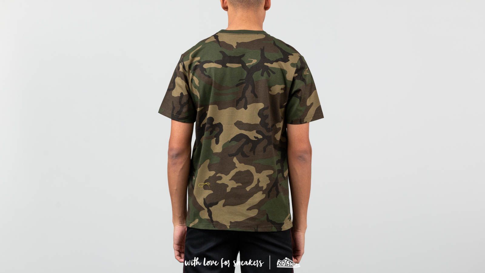 Camisetas Carhartt WIP College Shortsleeve Tee Camo Laurel/ White