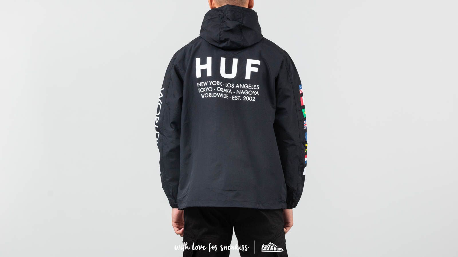 Huf worldwide clearance anorak