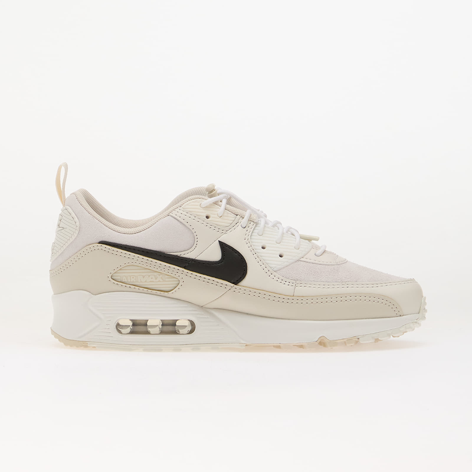 Men's shoes Nike Air Max 90 White/ Black-Lt Orewood Brn-Phantom