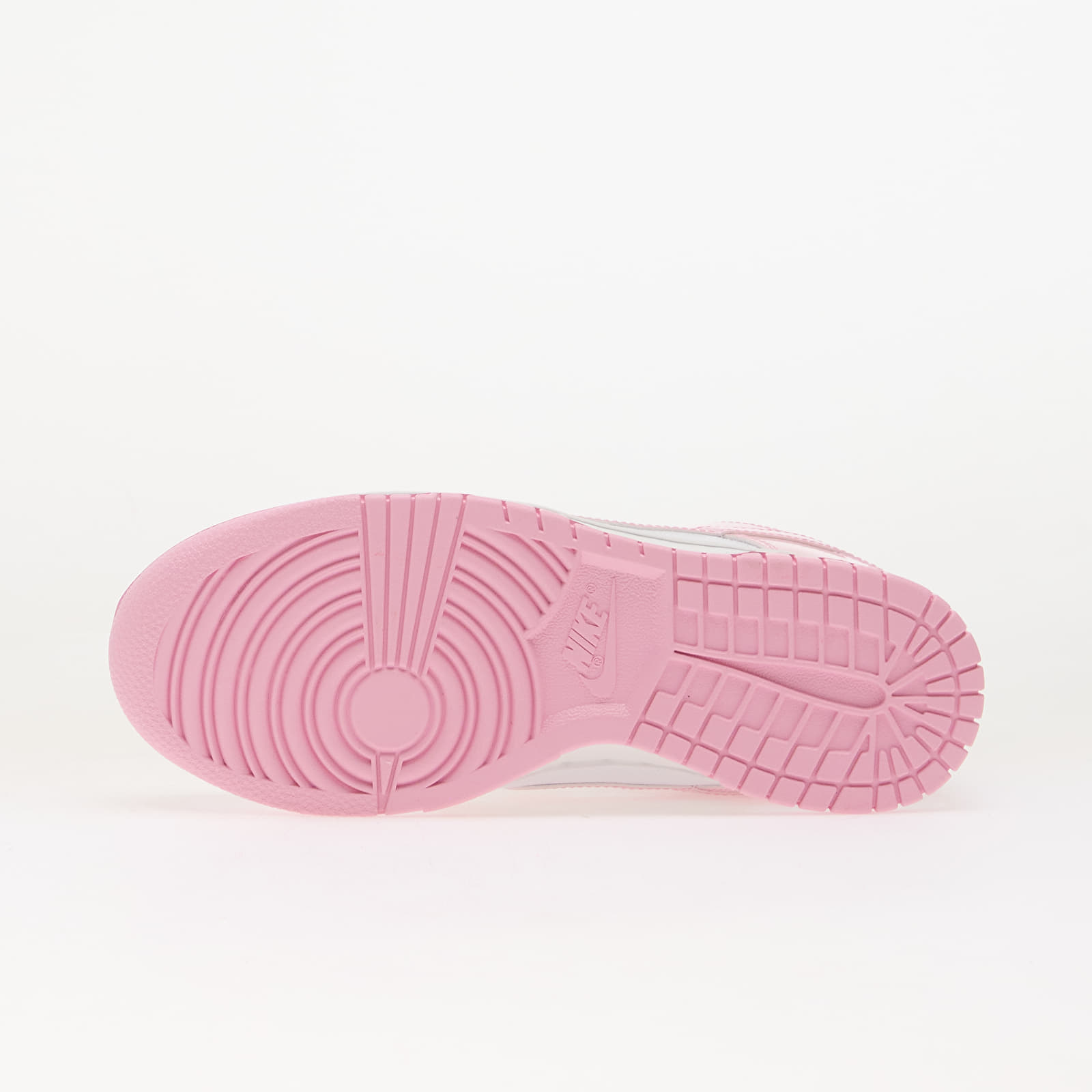Chaussures et baskets femme Nike Dunk Low SE White/ Pink Rise-White-Metallic Silver