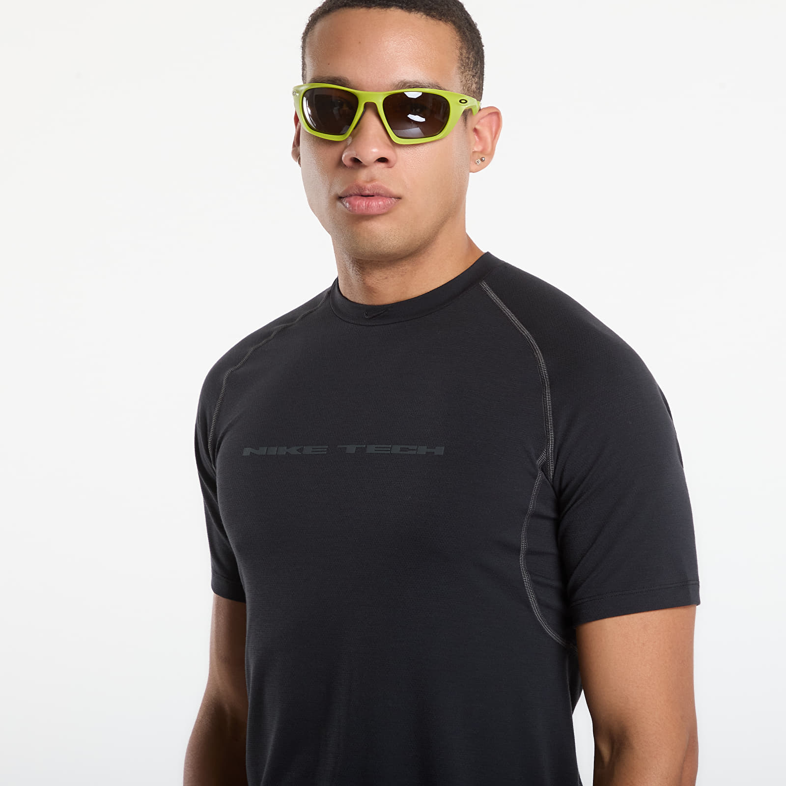 T-shirts Nike Tech Men's Dri-FIT Short-Sleeve Top Black/ Anthracite/ Black