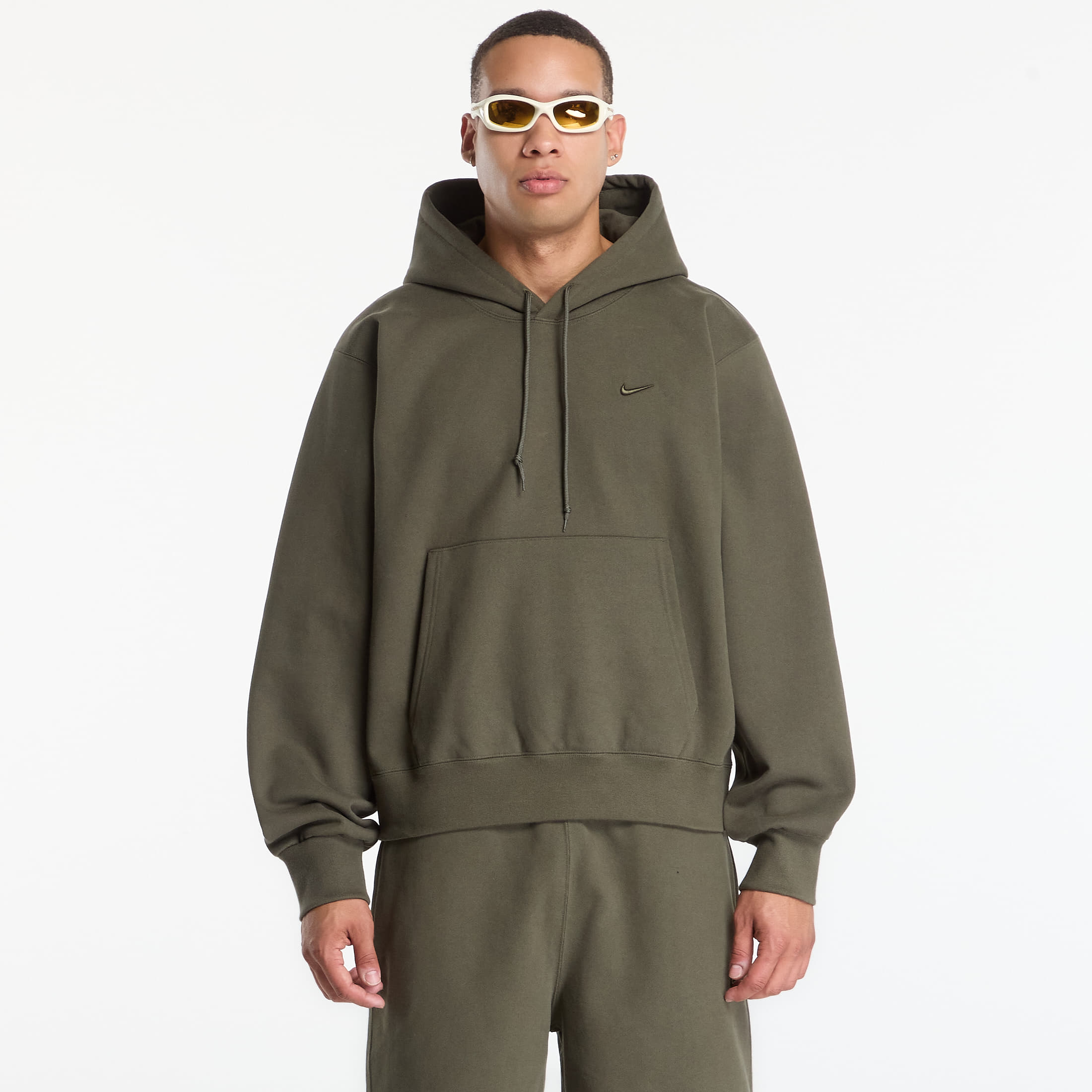 Sweatshirt Nike Men's Fleece Hoodie Cargo Khaki M