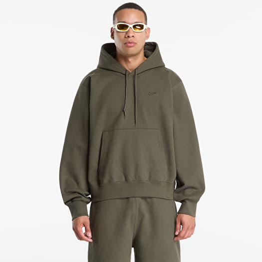 Mikina Nike Men's Fleece Hoodie Cargo Khaki