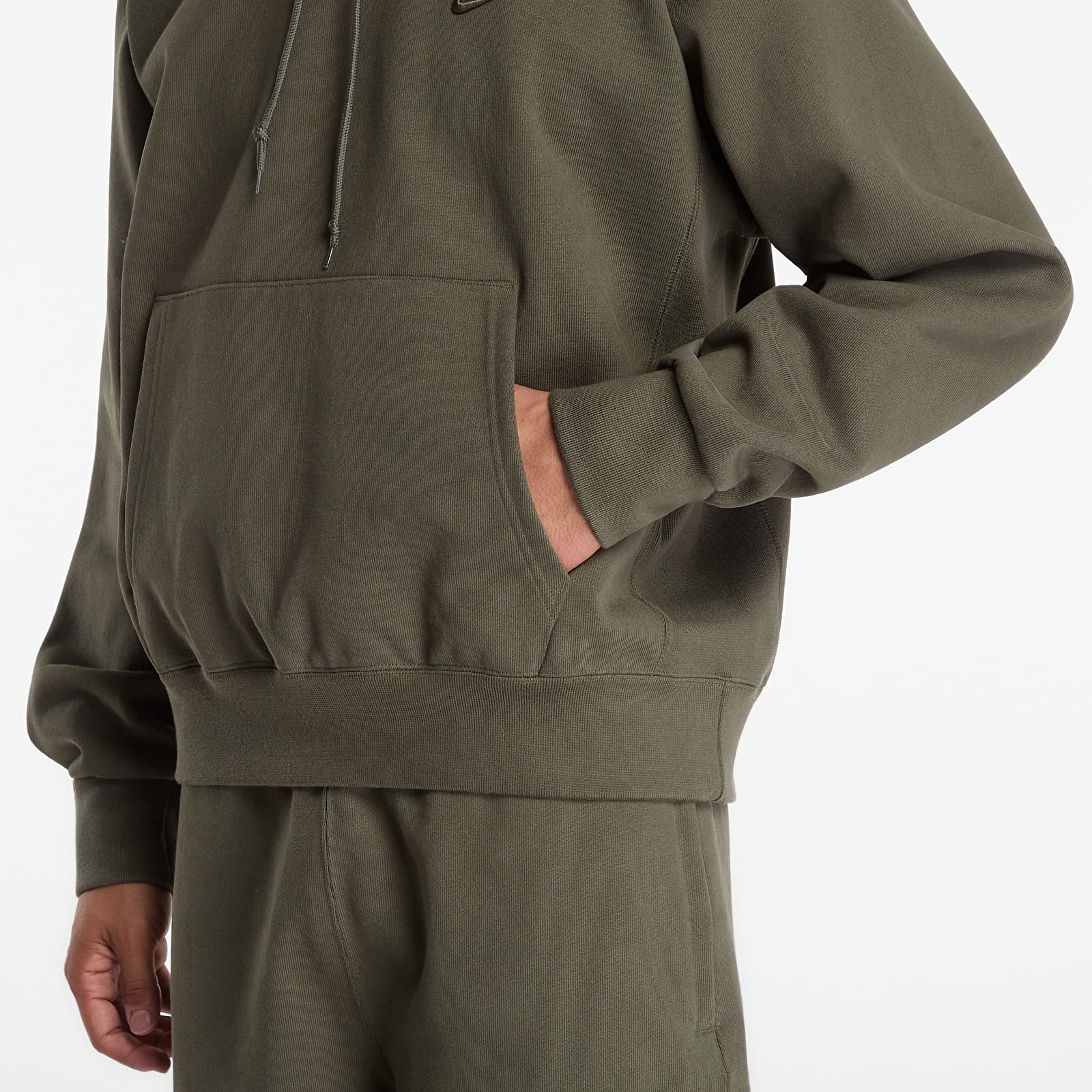 Hoodies and sweatshirts  Nike Men's Fleece Hoodie Cargo Khaki