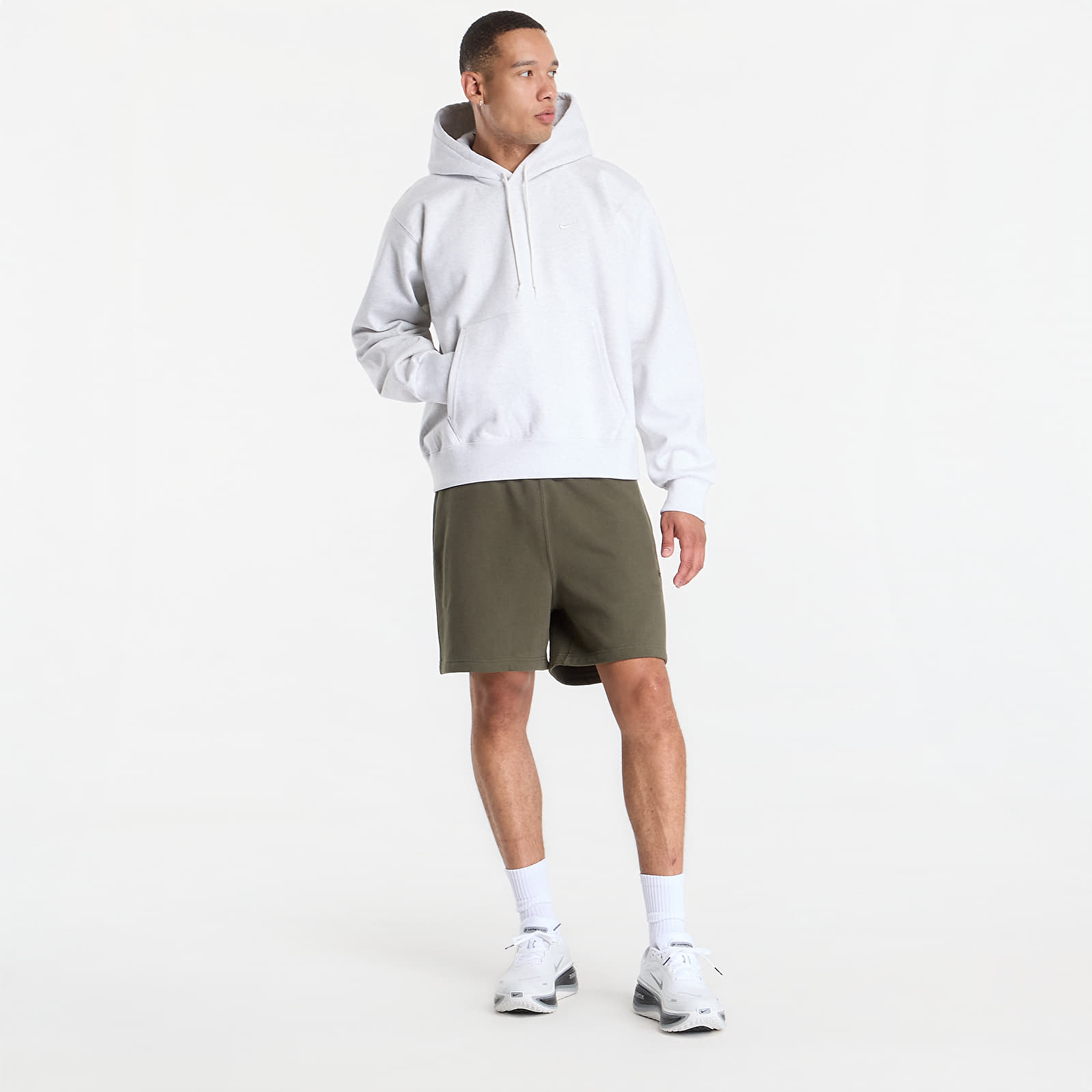 Hoodies en truien Nike Men's Fleece Hoodie Birch Heather