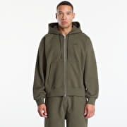 Nike Men's Fleece Full-Zip Hoodie Cargo Khaki