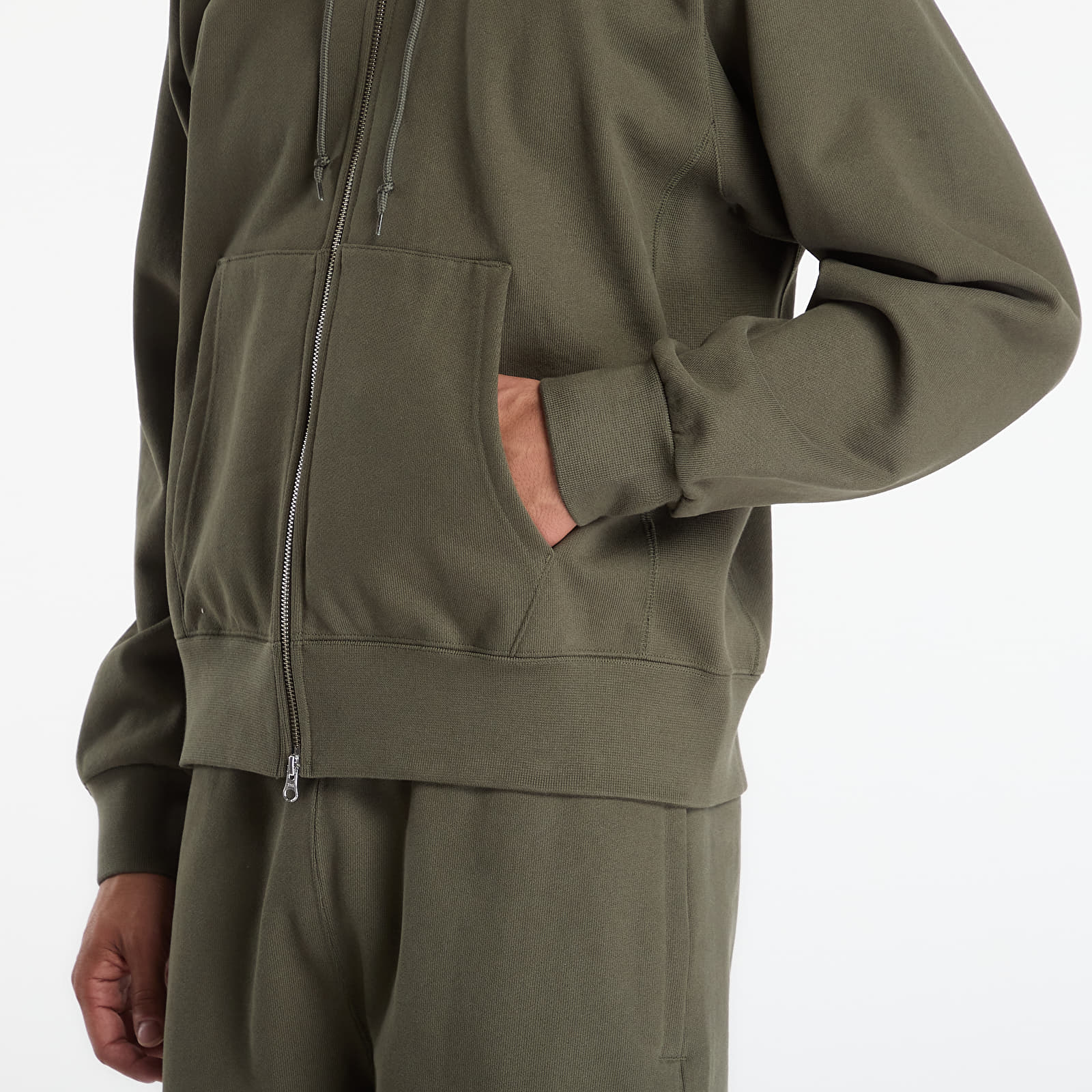 Hoodies and sweatshirts  Nike Men's Fleece Full-Zip Hoodie Cargo Khaki